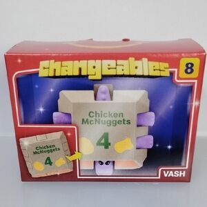 McDonald's Changeables 2026 #8 VASH Chicken McNuggets Happy Meal Toy